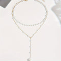 Pearl Lumière | Gold Pearl Necklace