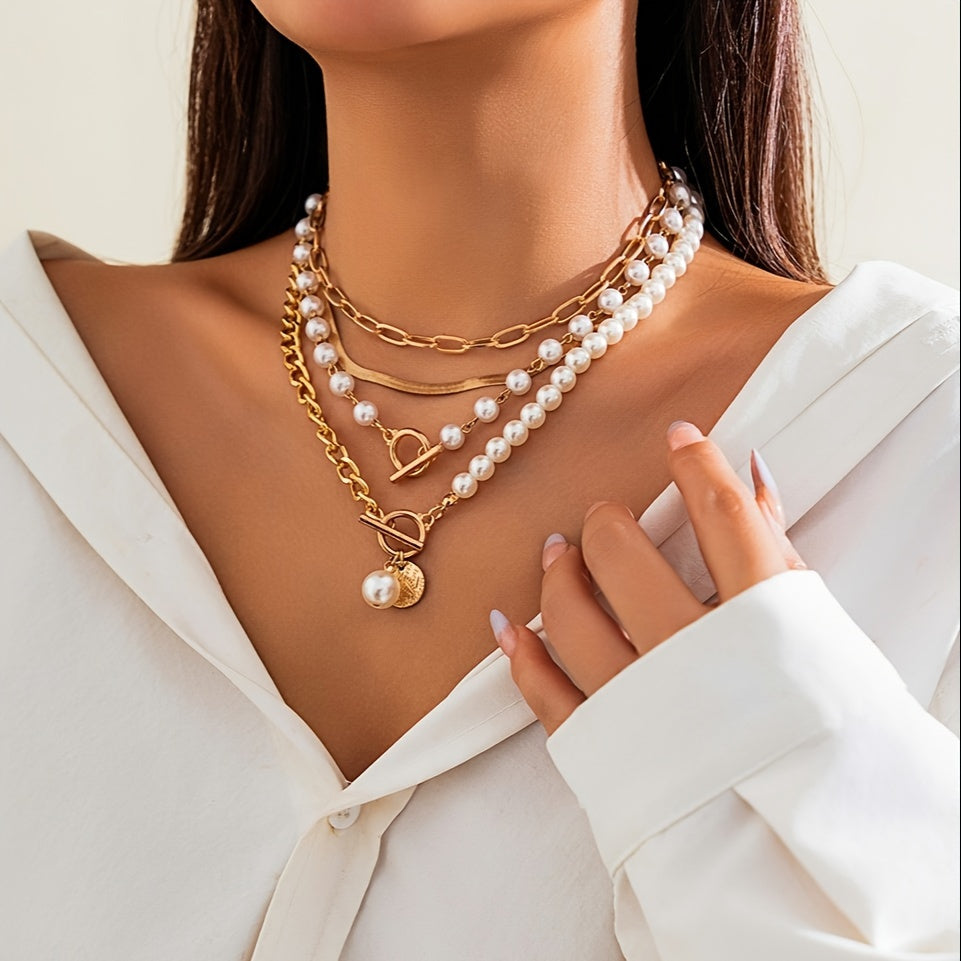 Pearl Éclat | Vintage Pearl Necklace