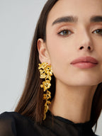 Liana | Floral Fringe Earrings