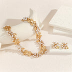 Charm Pearl | Necklace & Earring Set