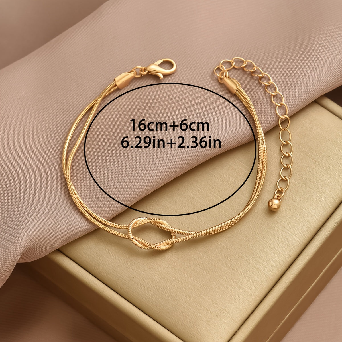 1 pulseira nova de osso de cobra com nó, perfeita para uso diário para mulheres, com um design em estilo de casal